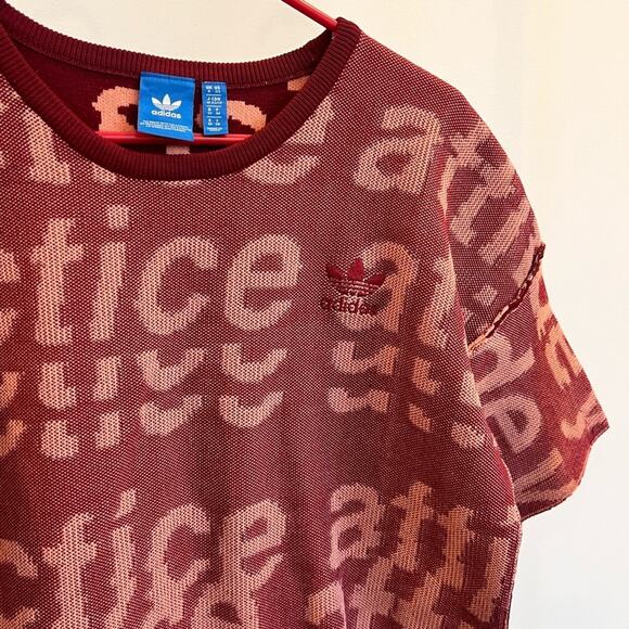 Back To School Adidas Originals Oversize shirt‎ Women's Sz Extra Small - Picture 3 of 6